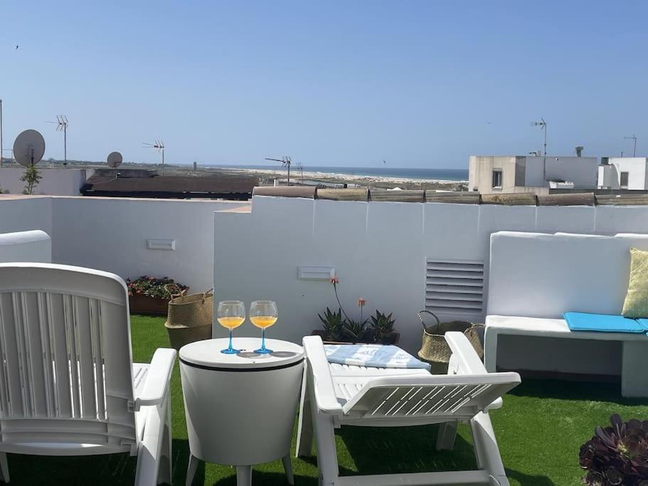 Vila Casa Lola Conil, Azotea Al Mar Y Parking Solo Familias O Parejas Conil De La Frontera Exteriér fotografie
